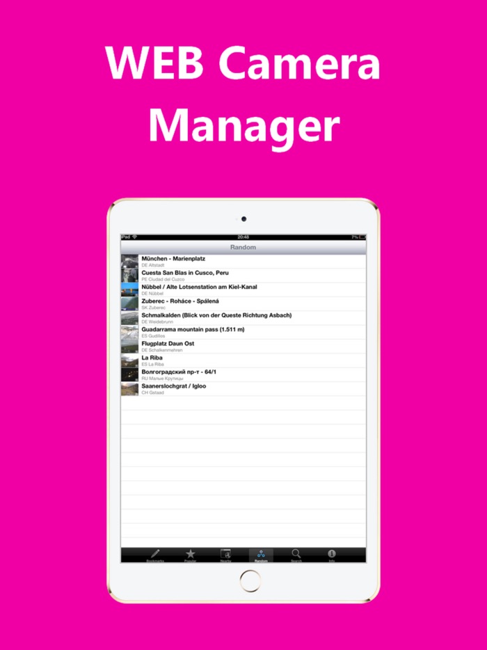 Webカメラマネージャー