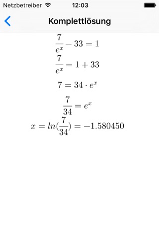 Exponential Equations   ++ screenshot 2