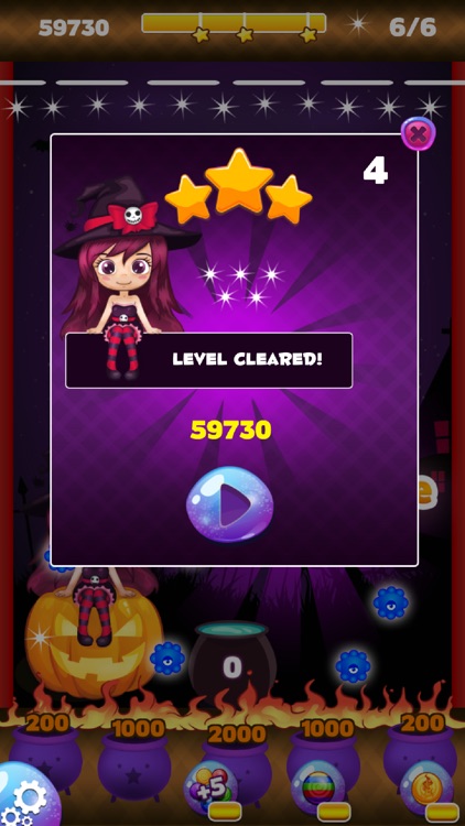 Bubble Candy Shooter Halloween screenshot-4