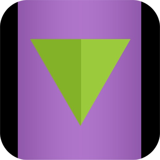 Arrow Down Rush Out of Black Object, Slide Path Free Arcade Game icon