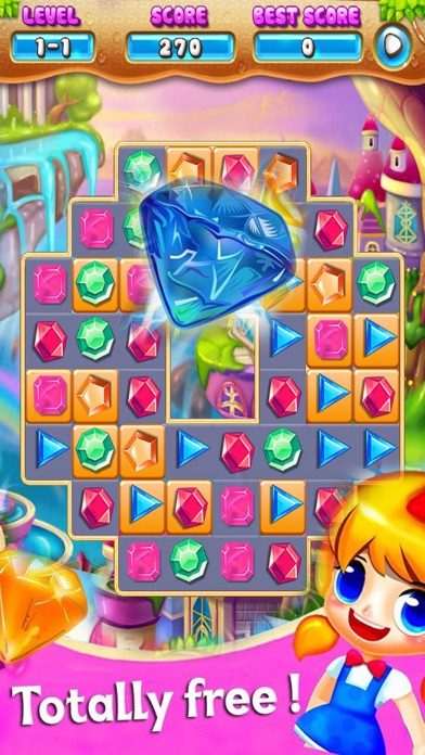 How to cancel & delete Jewels Mania Deluxe - Match 3 Jem from iphone & ipad 2