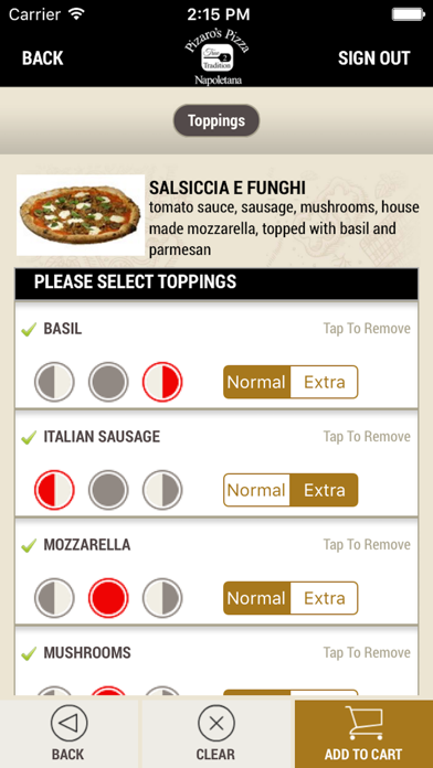 How to cancel & delete Pizaro’s Pizza Napoletana from iphone & ipad 4