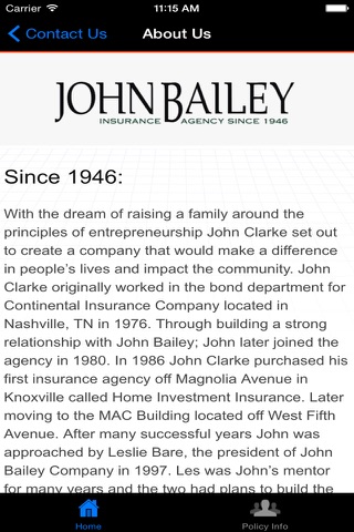 John Bailey Company screenshot 3