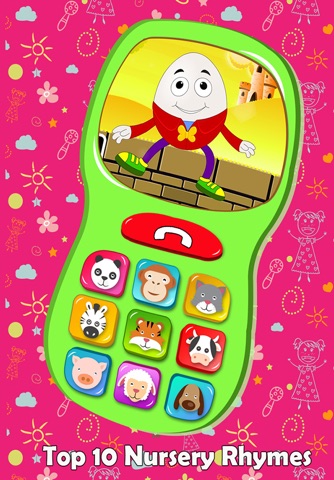 Baby Phone Rhymes 2 - Free Baby Phone Games For Toddlers And Kids screenshot 3