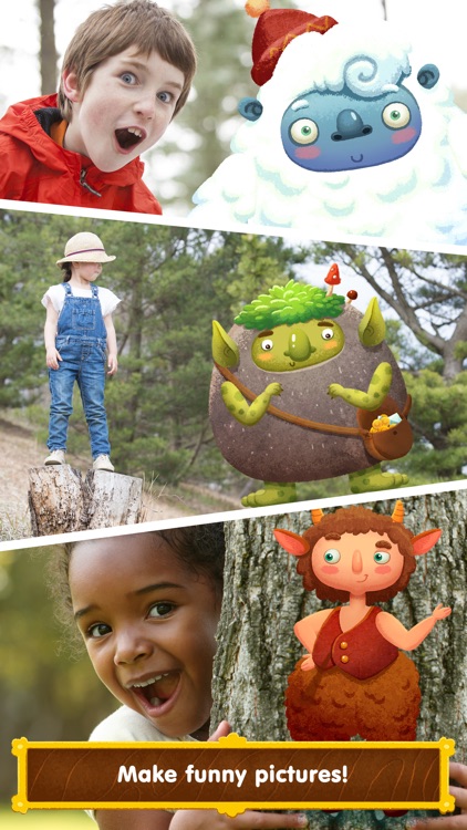 Wonderland - learn how fairy-tale creatures live (game for kids) screenshot-4