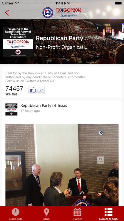 2016 Texas State Republican Convention screenshot-3