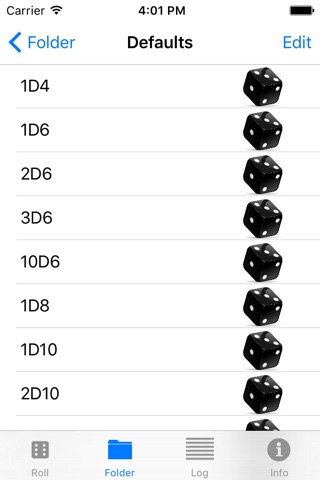 RollLog screenshot 3