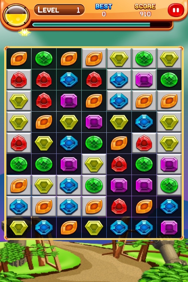 Diamond Jewels Blast:Free fun match gems puzzle games screenshot 3