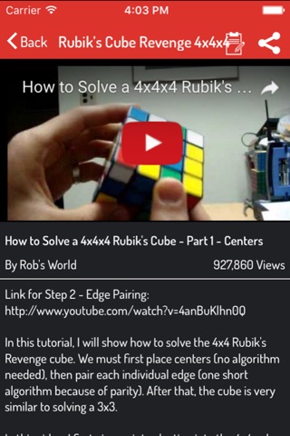 Rubik's Cube Guide - A To Z Guide For Rubik's Cube screenshot 2