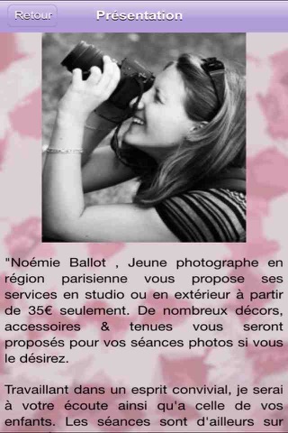 Noémie Ballot Photographies screenshot 2