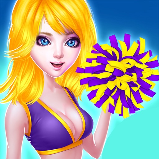 All-star Cheerleader Queen : High School Sport gymnastics Girl dress up games for girls PRO iOS App