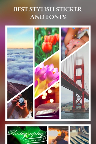 After Frame 365 Pro - Photo Collage Editor & Layout & beauty Camera & sticker screenshot 3