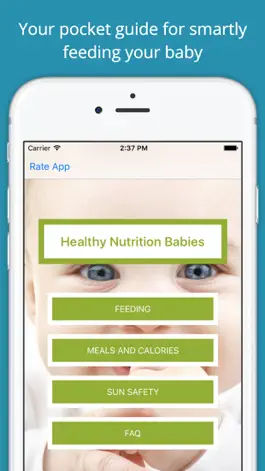 Game screenshot Healthy Nutrition Guide Babies mod apk