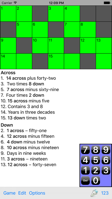 How to cancel & delete X-Figure: Number Crosswords from iphone & ipad 1