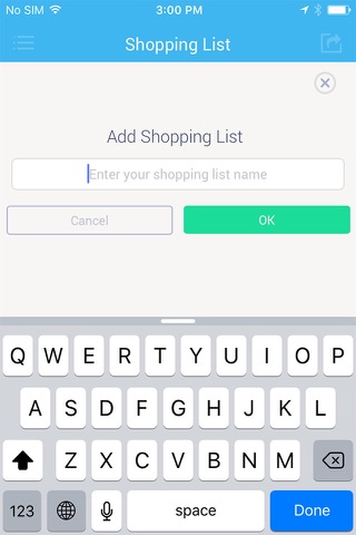 Shopping List Simple screenshot 2