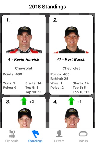 Racing Schedule for NASCAR screenshot 3