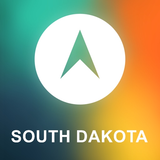 South Dakota, USA Offline GPS : Car Navigation icon