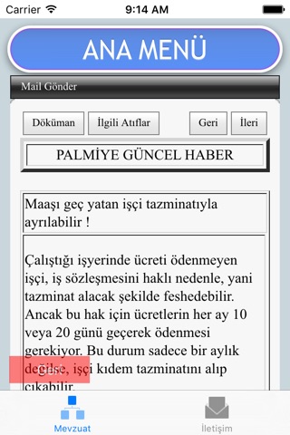 Palmiye Mevzuat ve İçtihat screenshot 4