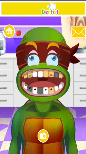 Crazy Ninja Dentist - fun baby kids teeth shave games for bo(圖2)-速報App