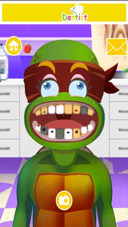 Crazy Ninja Dentist - fun baby kids teeth shave games for boys and girls