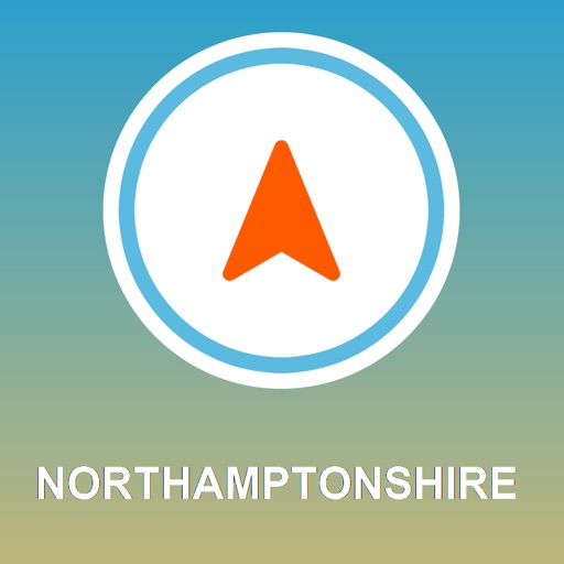 Northamptonshire, UK GPS - Offline Car Navigation