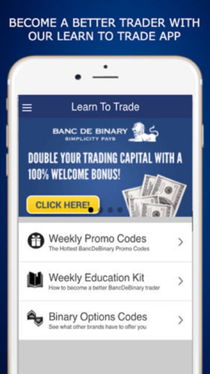 Banc De Binary - Learn To Trade