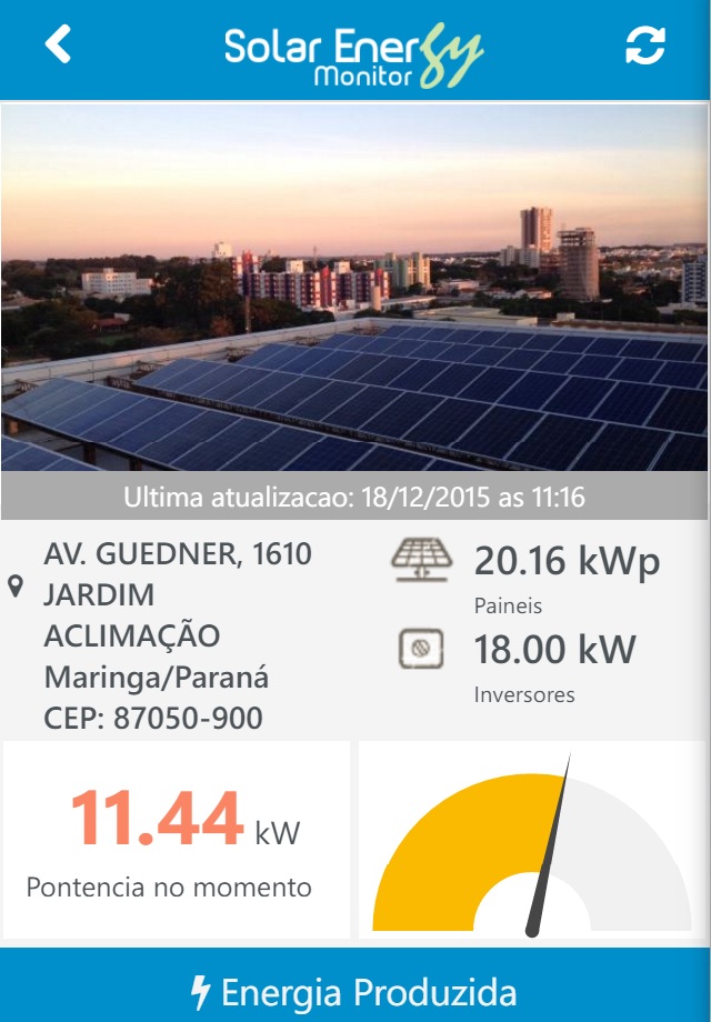 Solar Energy Monitor screenshot 2