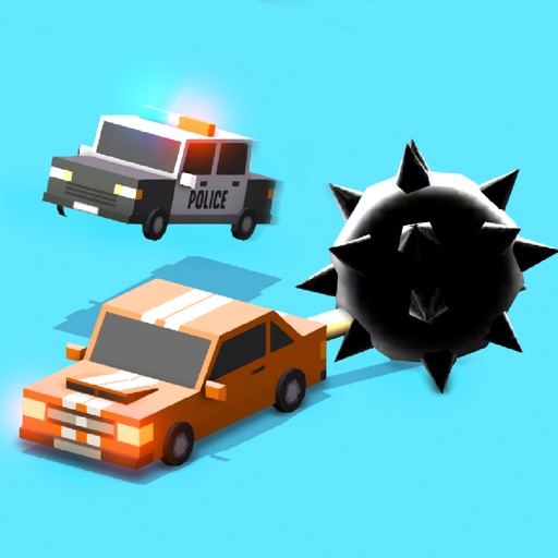 Smashy Dash 2 PRO - Crossy Crashy Cars and Cops - Wanted icon