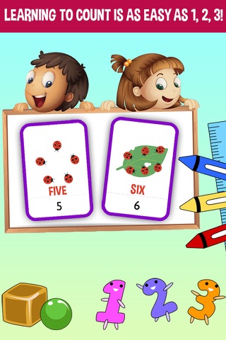 Toddler Counting Numbers 123 Flash Cards With Sounds screenshot 3