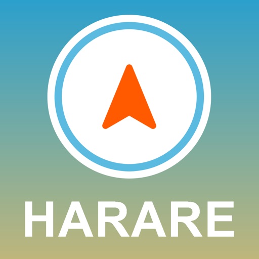 Harare, Zimbabwe GPS - Offline Car Navigation icon