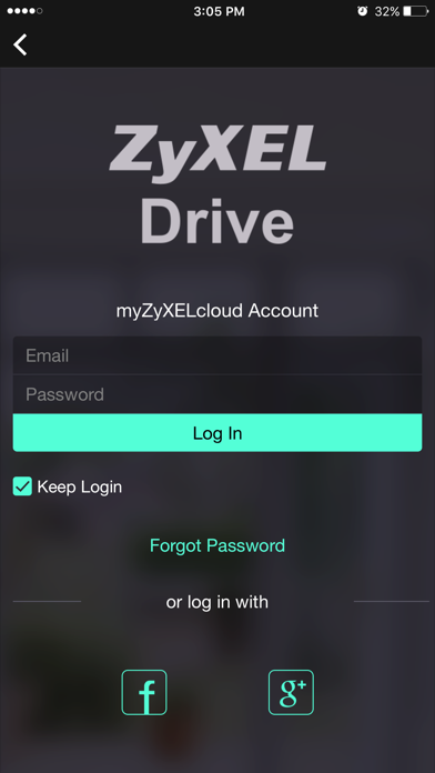 How to cancel & delete ZyXEL Drive from iphone & ipad 2