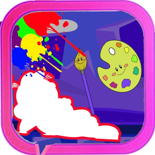 Coloring Book For Kids Garfield Cartoon Edition iOS App