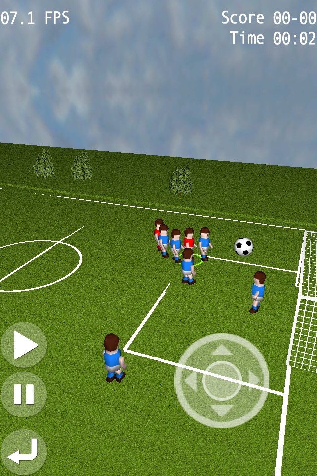 Toy Football Game 3D screenshot 2