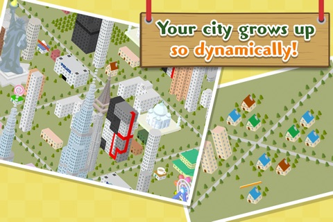 Tap 'n' City - Build your city with 10,000 taps! screenshot 2