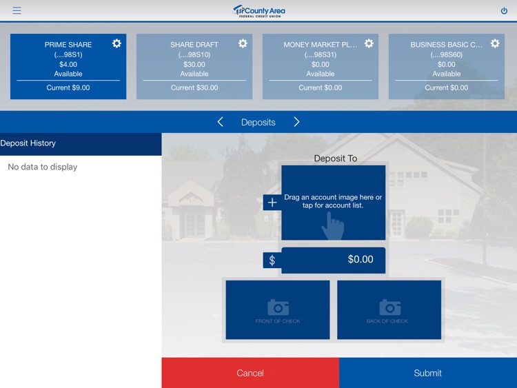TCAFCU Mobile Banking for iPad screenshot-3