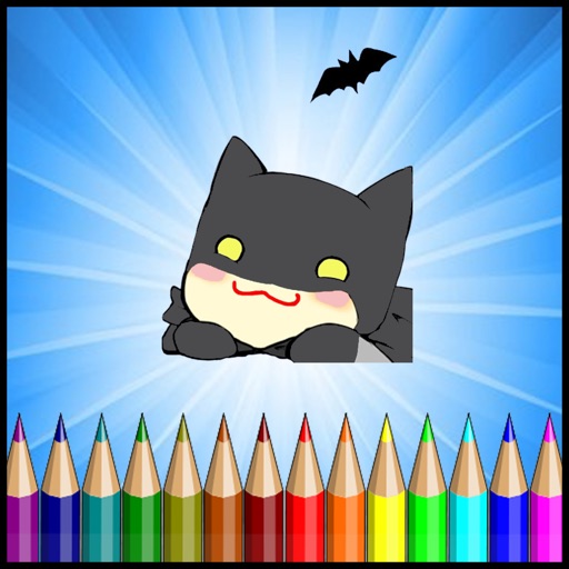 Coloring Super Hero Game For Kid Icon