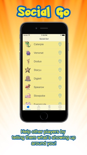 Social Go - A Social App for Pokemon Go(圖2)-速報App