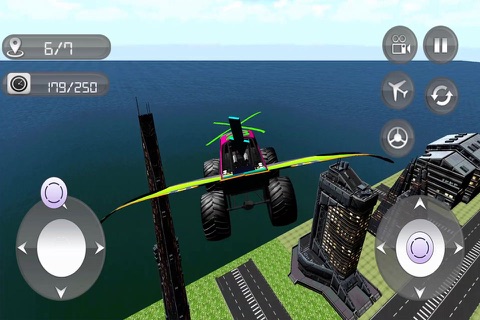 Flying Car Offroad Monster 4x4 Pro screenshot 4