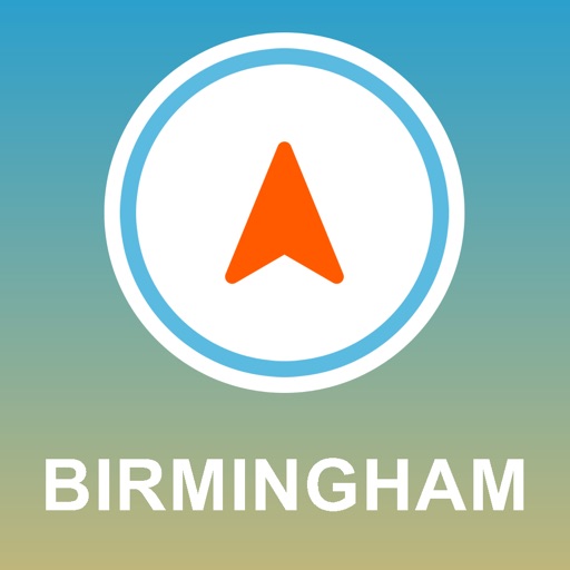 Birmingham, UK GPS - Offline Car Navigation icon