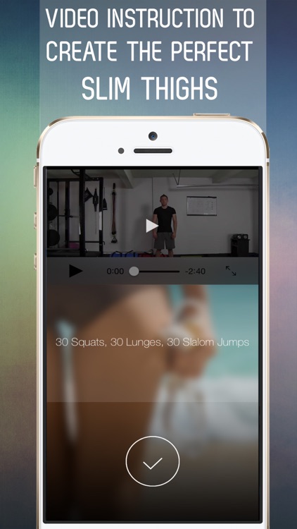 30 Day Thigh Slimmer Challenge for Making a Thigh Gap