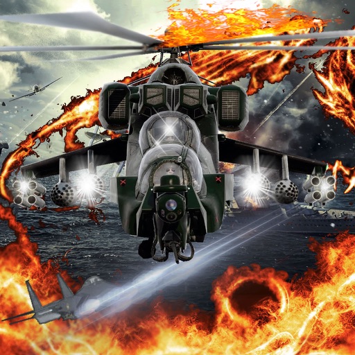 Doomwar In Helicopter - Combat War Strike Icon