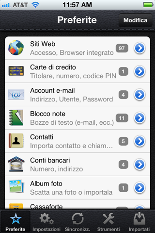 Password Safe - iPassSafe . screenshot 2