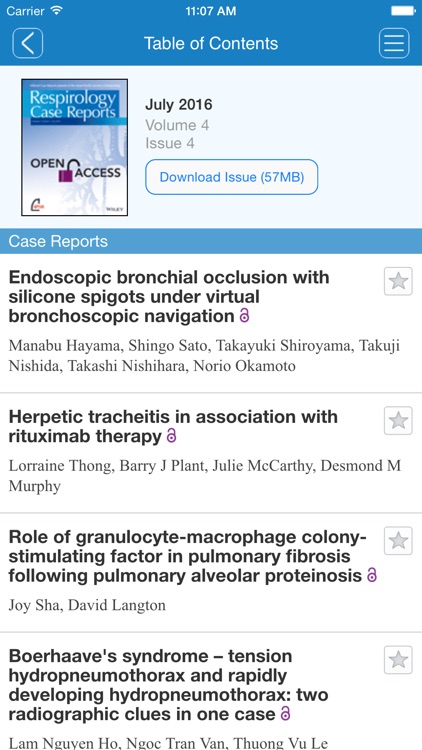 Respirology Case Reports