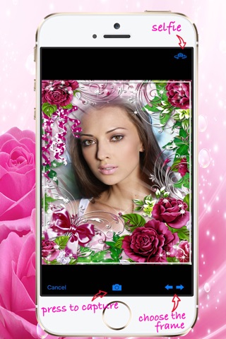 Beautiful Rose Photo Frames screenshot 2