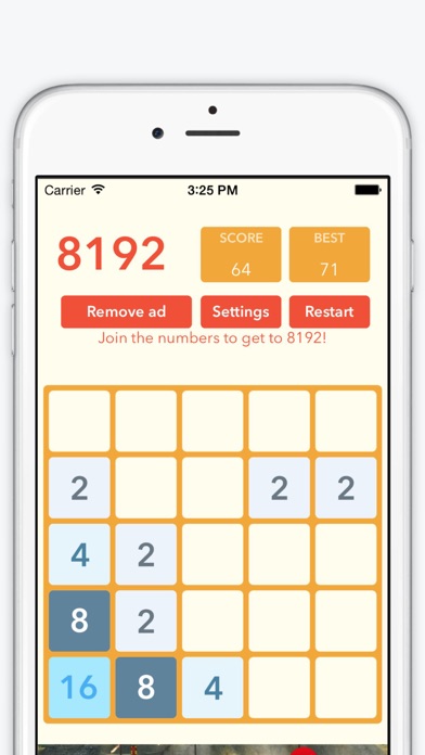2048 - Multi play mode. screenshot 3