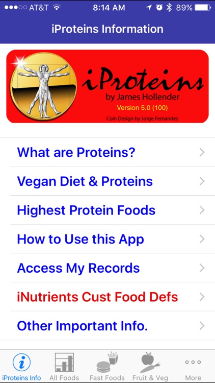 iProteins - iNutrient: Proteins