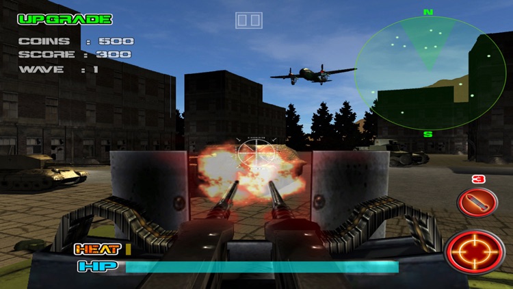 Allied WWII Base Defense - Anti-Tank and Aircraft Simulator Game FREE screenshot-4