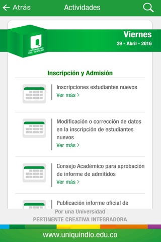 Universidad del Quindío screenshot 4