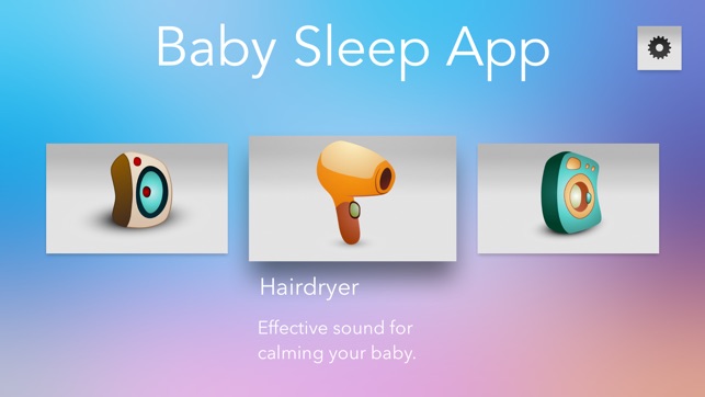 Hairdryer App - Baby Calming and Sleeping-Aid(圖3)-速報App