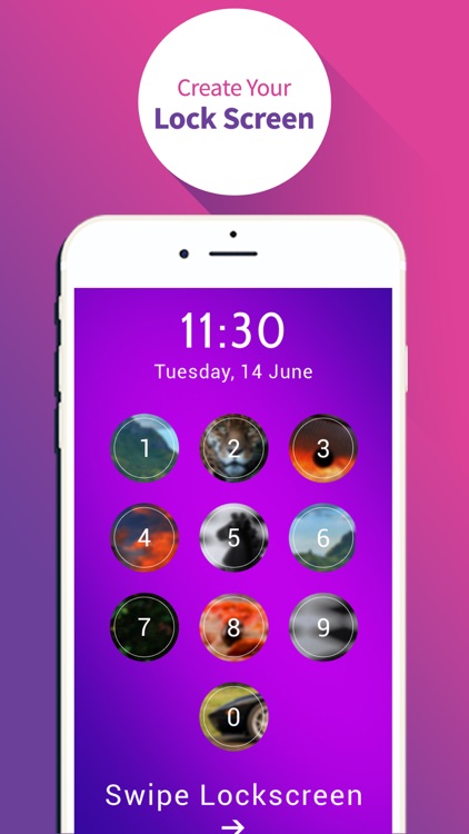 SwipeLockscreen - Customized Wallpapers For Lockscreen